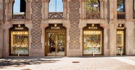 rolex paseo de gracia|rolex shop barcelona.